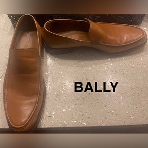 Bally Leather Loafers Brown 7
